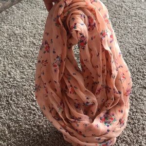 FLORAL INFINITY SCARF